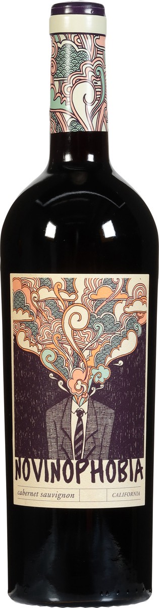 slide 5 of 11, Novinophobia California Cabernet Sauvignon 750 ml, 25.4 oz
