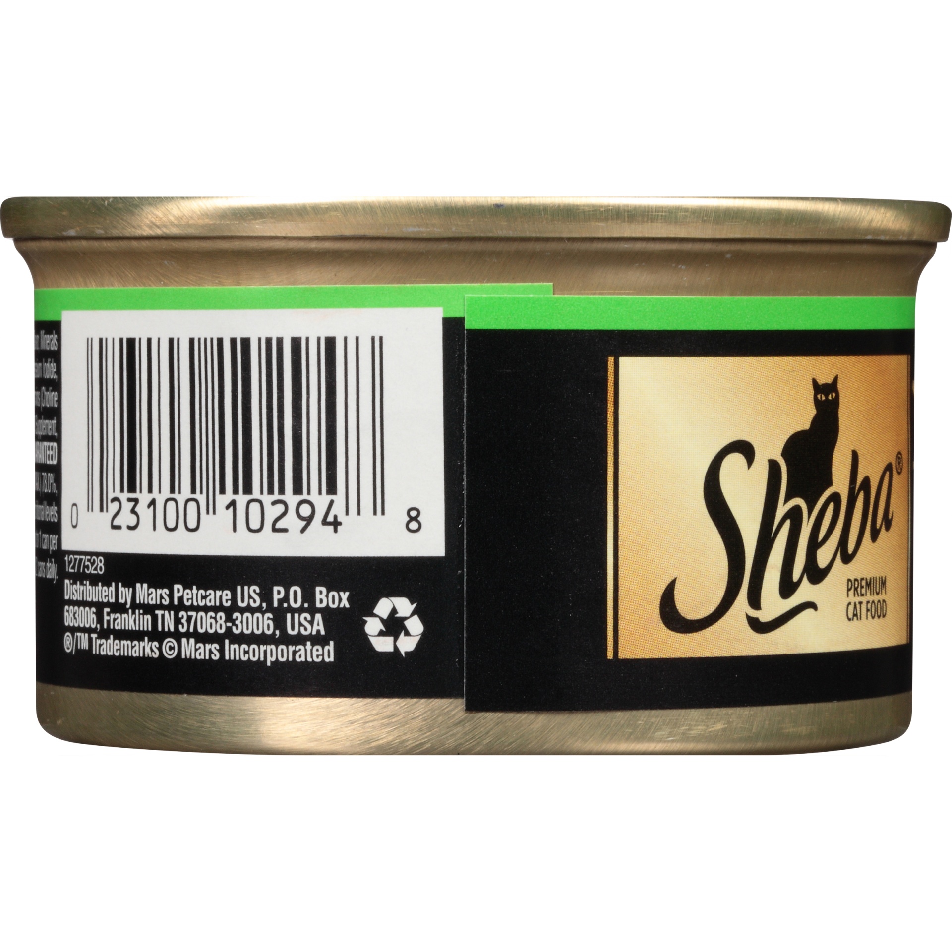 slide 4 of 8, Sheba Pate Turkey Entree Premium Cat Food, 3 oz