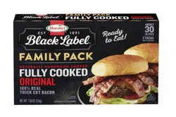 HORMEL BLACK LABEL Thick Cut Fully Cooked Bacon