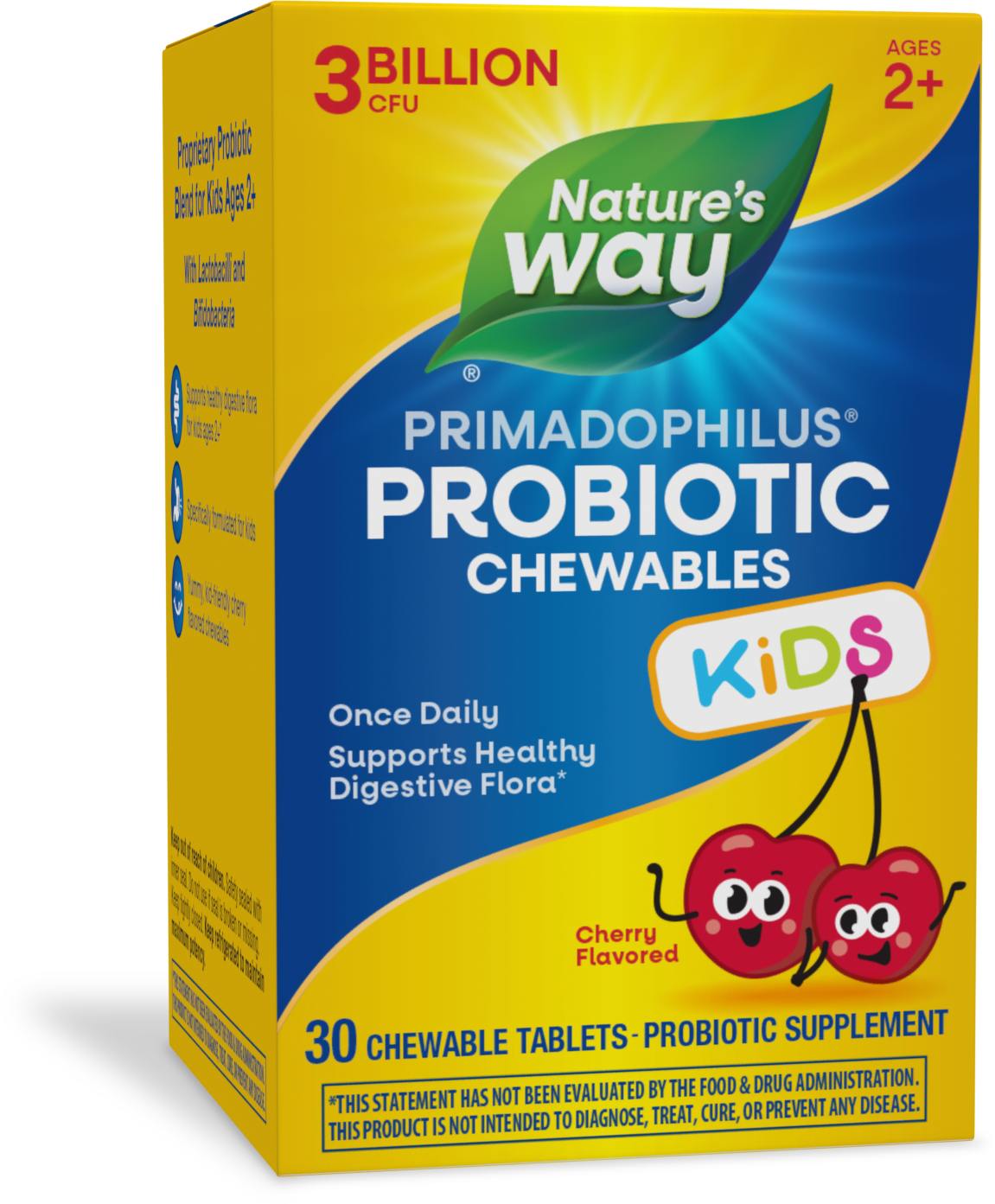 slide 1 of 3, Nature's Way Primadophilus Kids Probiotic, 30 ct