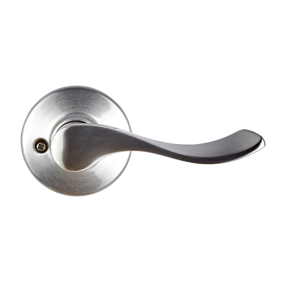 slide 2 of 6, Kwikset Balboa Satin Nickel Interior or Exterior Dummy Door Handle, 1 ct