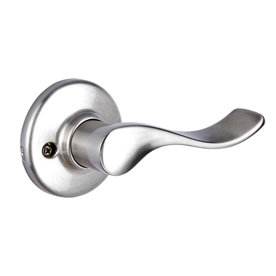 slide 4 of 6, Kwikset Balboa Satin Nickel Interior or Exterior Dummy Door Handle, 1 ct