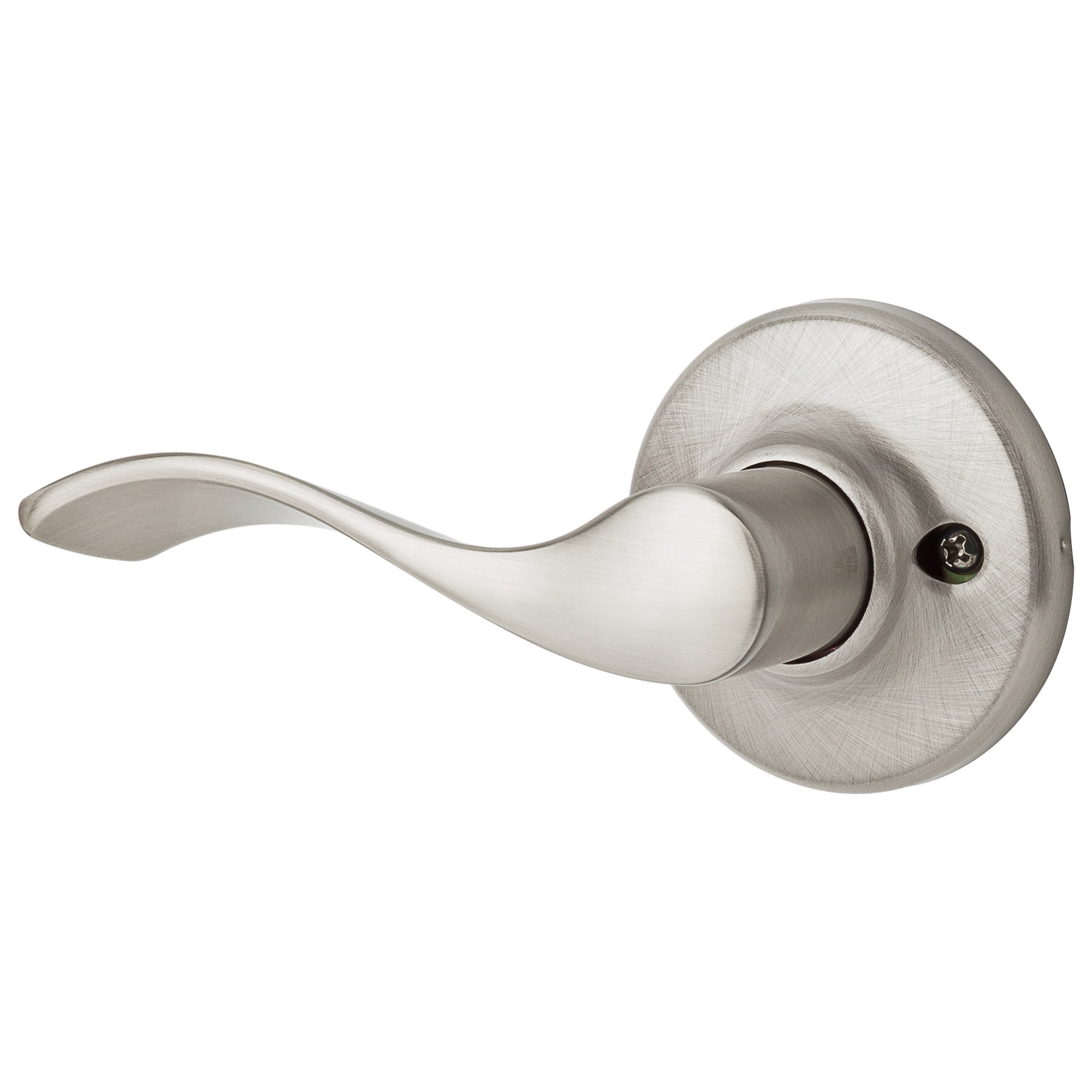 slide 1 of 6, Kwikset Balboa Satin Nickel Interior or Exterior Dummy Door Handle, 1 ct