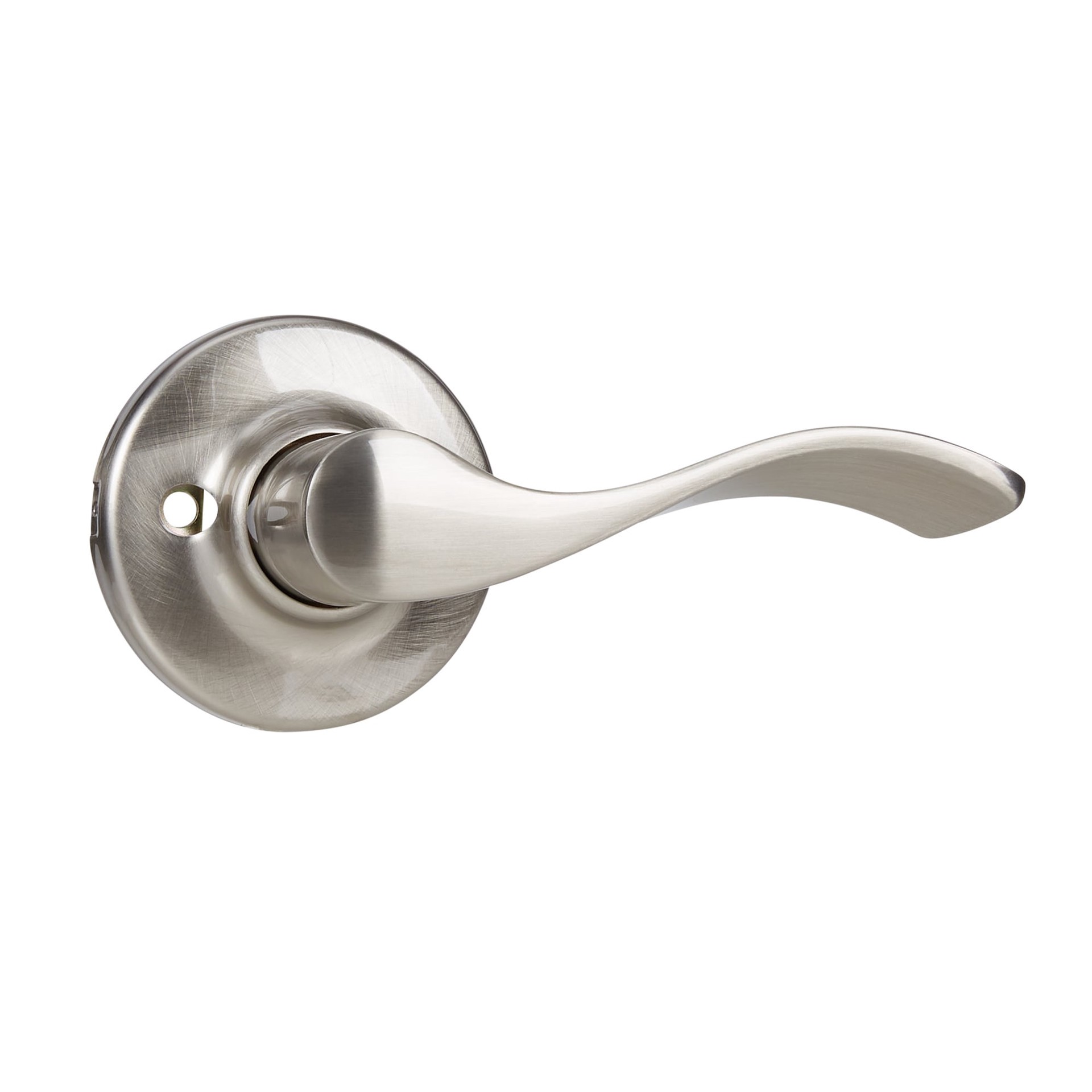 slide 5 of 6, Kwikset Balboa Satin Nickel Interior or Exterior Dummy Door Handle, 1 ct