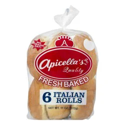 Apicella's Italian Rolls - 6 ct