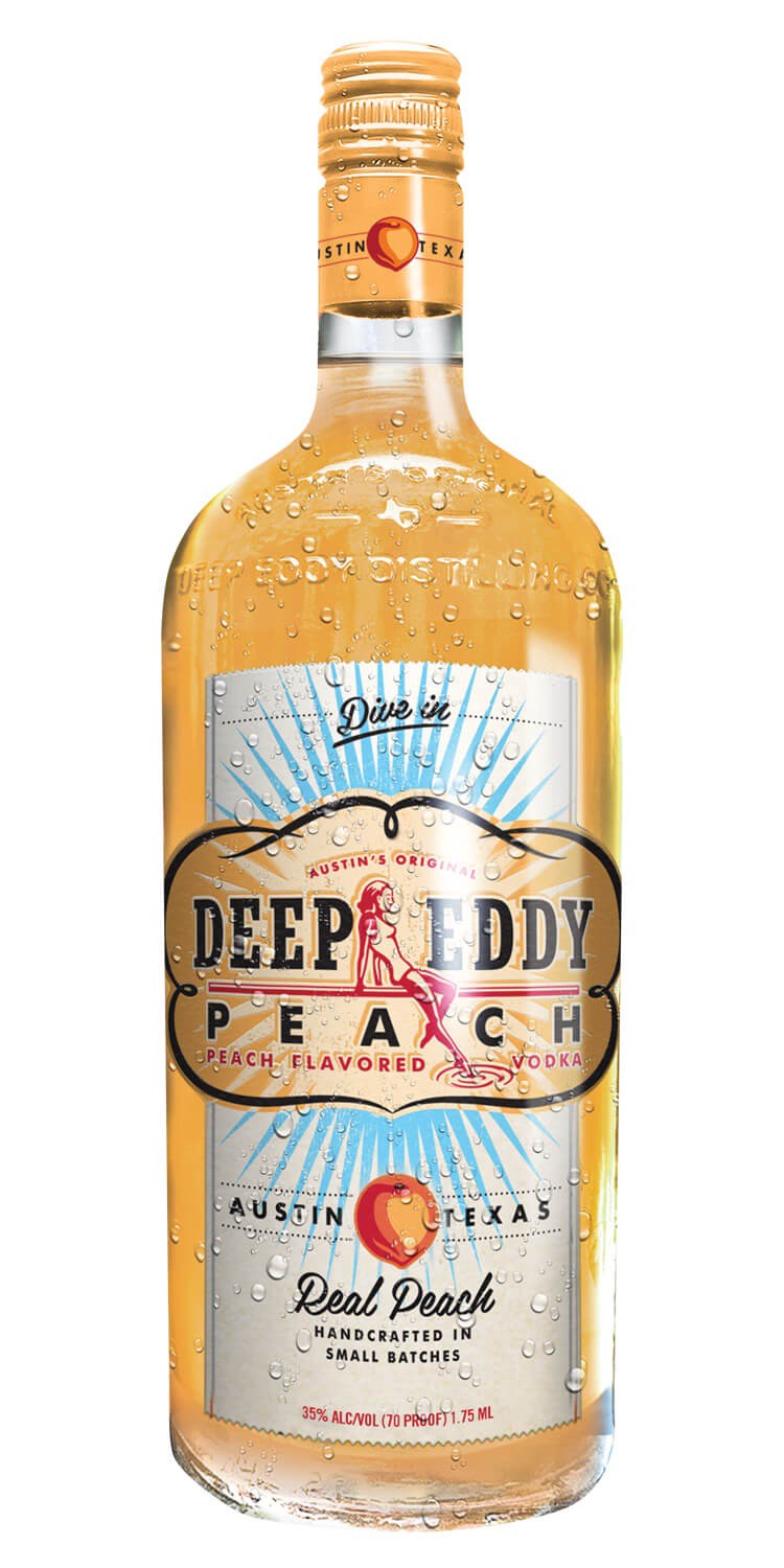 slide 1 of 1, Deep Eddy Peach Vodka, 1.75 liter