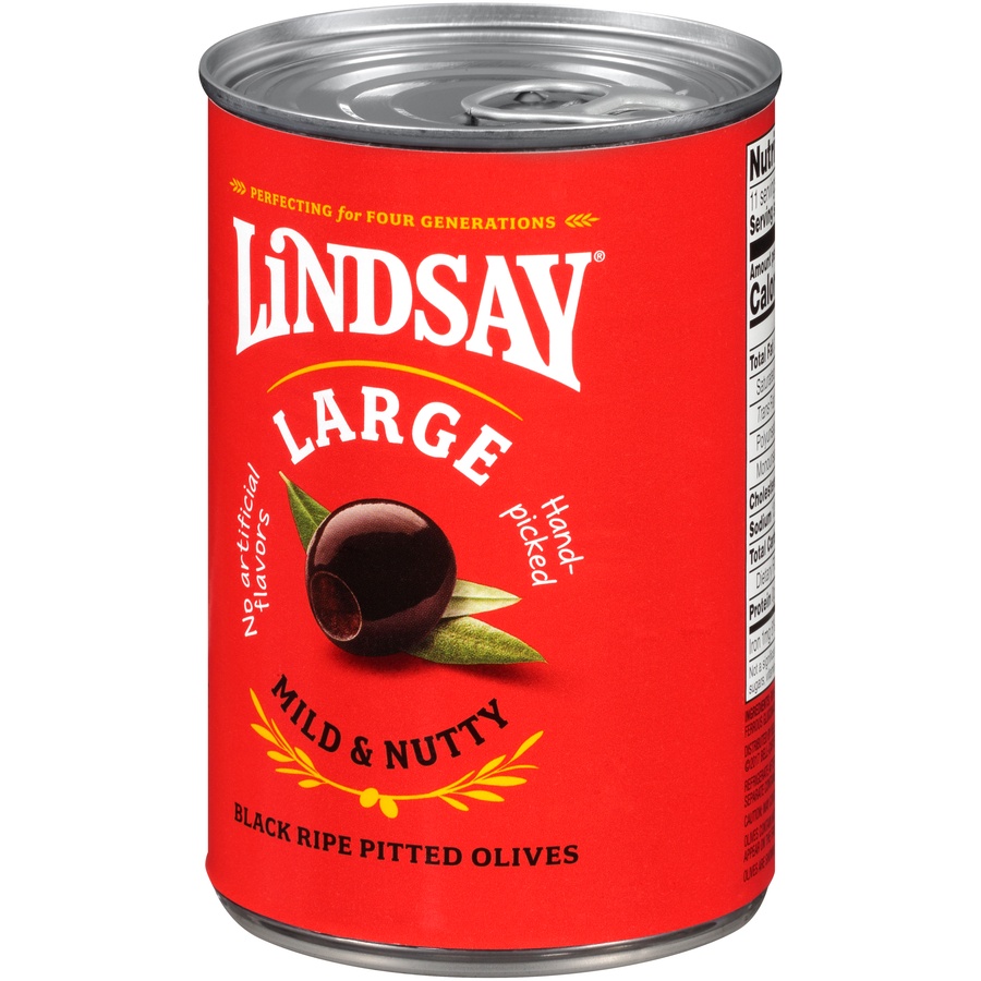 slide 3 of 8, Lindsay Olives California Black Ripe Pitted Large, 6 oz