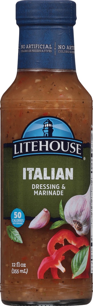 slide 4 of 7, Litehouse Italian Dressing & Marinade 12 fl oz, 12 fl oz