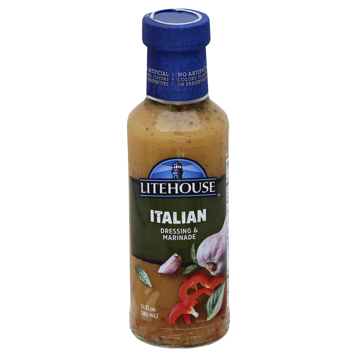 slide 1 of 7, Litehouse Italian Dressing & Marinade 12 fl oz, 12 fl oz