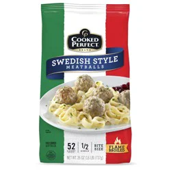 Cooked Perfect Swedish Meatballs
