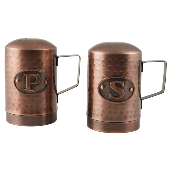 slide 1 of 1, Thirstystone Salt And Pepper Shaker Set - Copper, 2 ct