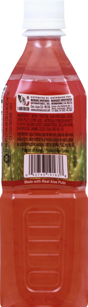 slide 9 of 12, El Mexicano Aloe Vera Drink 16.9 oz, 16.9 fl oz