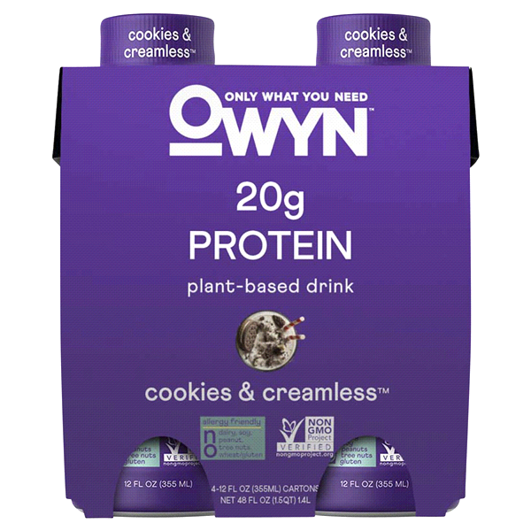 owyn protein shake cookies and cream