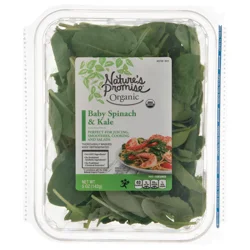 Nature's Promise Organic Baby Spinach & Kale