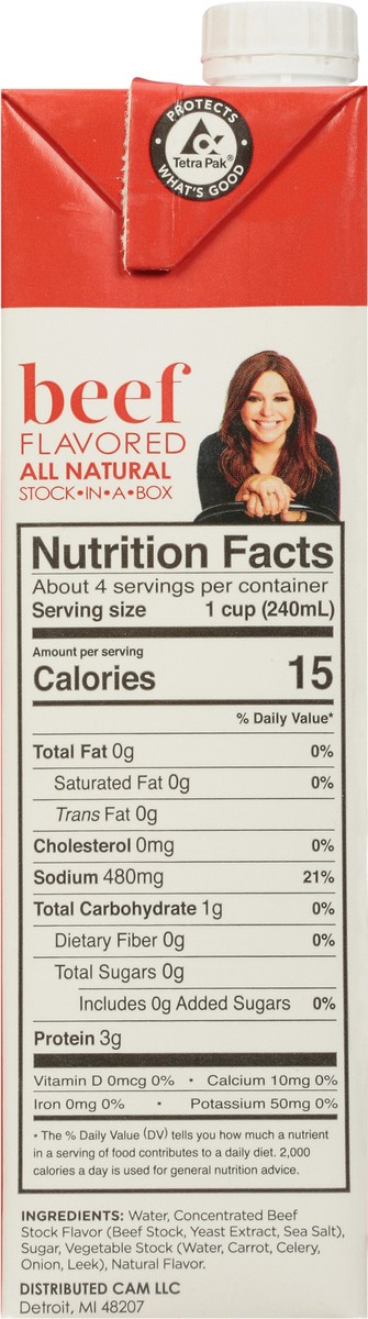slide 8 of 9, Rachael Ray All Natural Beef Flavored Stock 32 fl oz, 32 fl oz