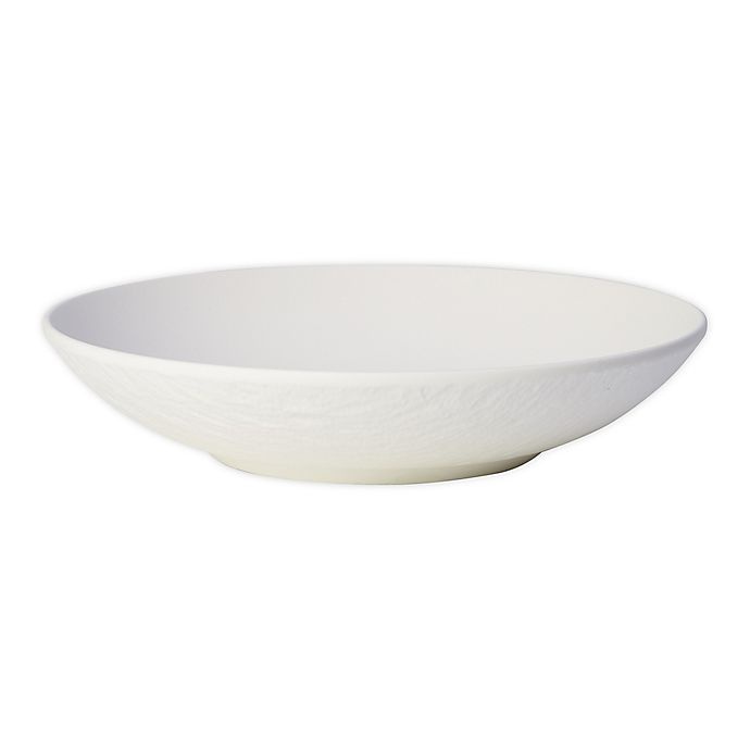 slide 1 of 2, Villeroy & Boch Manufacture Rock Blanc Pasta Bowl, 1 ct