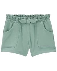 Oshkosh Baby French Terry Pull-On Shorts Green 24M