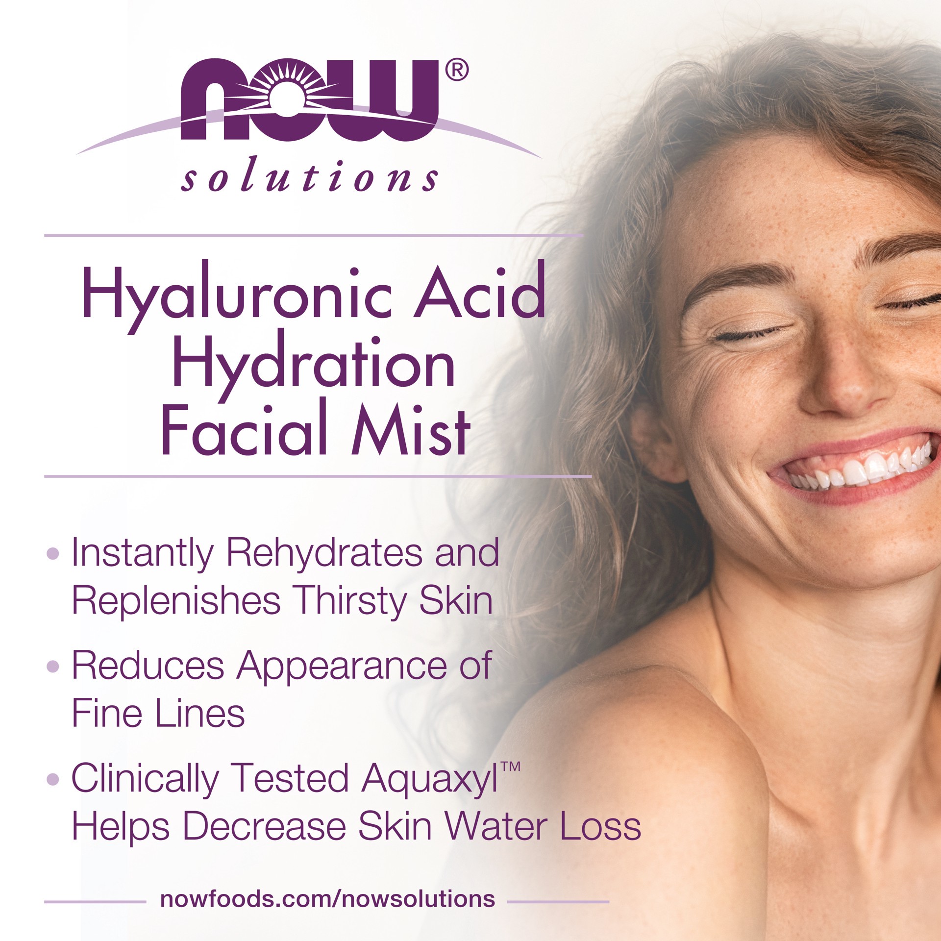 slide 5 of 5, NOW Solutions Hyaluronic Acid Facial Mist - 4 fl. oz., 4 fl oz