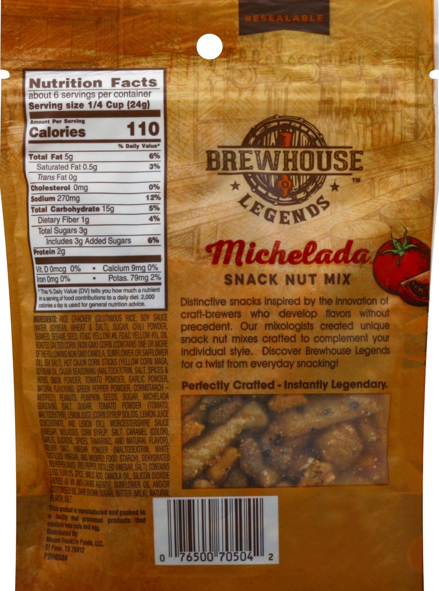 slide 6 of 6, Brewhouse Legends Snack Nut Mix, 5 oz