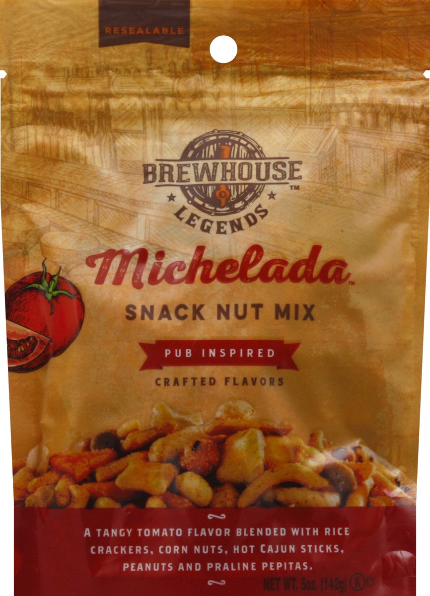 slide 1 of 6, Brewhouse Legends Snack Nut Mix, 5 oz