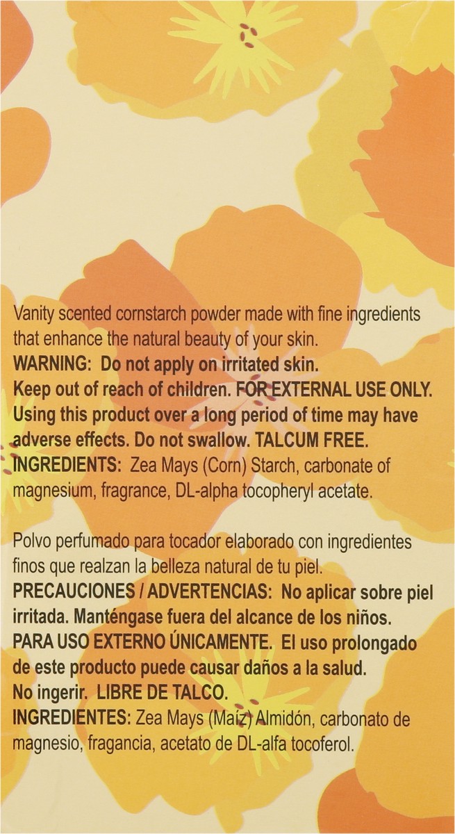 slide 5 of 9, Lanatur Perfumated Cornstarch Powder with Vitamin E 4 oz, 4 oz