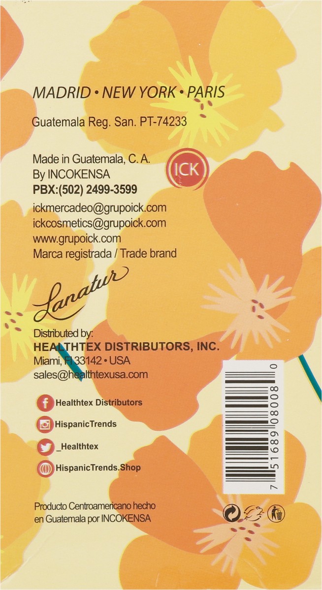 slide 3 of 9, Lanatur Perfumated Cornstarch Powder with Vitamin E 4 oz, 4 oz