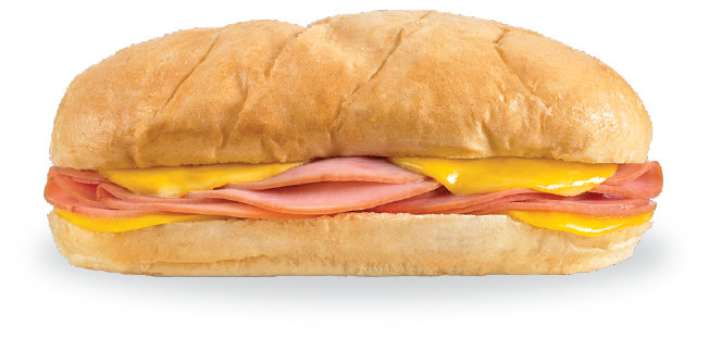 slide 1 of 1, Full Ham And Cheese White Bread, 1 ct