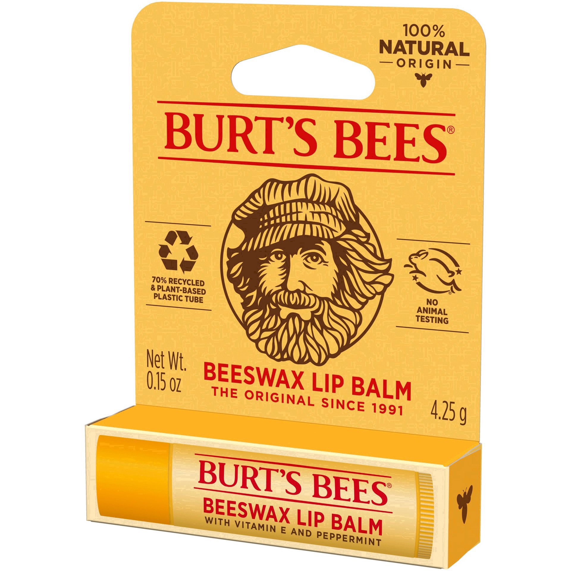 slide 50 of 212, Burt's Bees Beeswax Lip Balm 0.15 oz, 0.15 oz