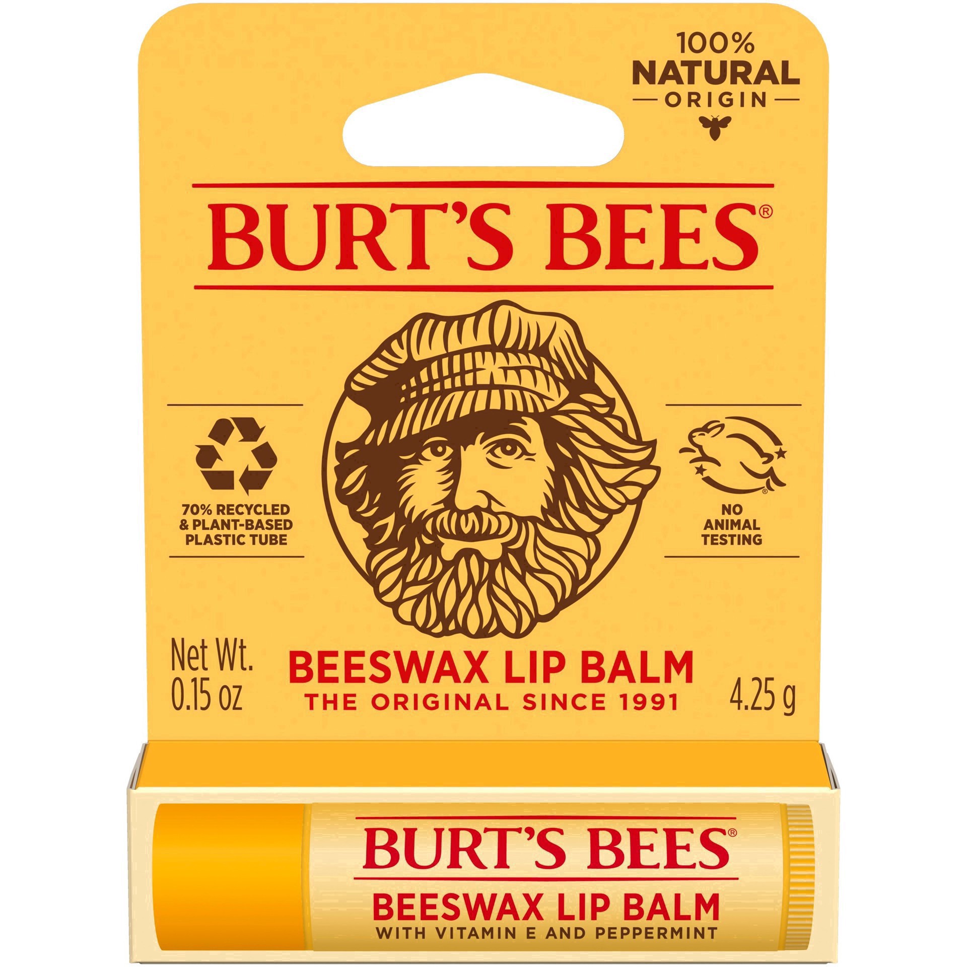 slide 43 of 212, Burt's Bees Beeswax Lip Balm 0.15 oz, 0.15 oz