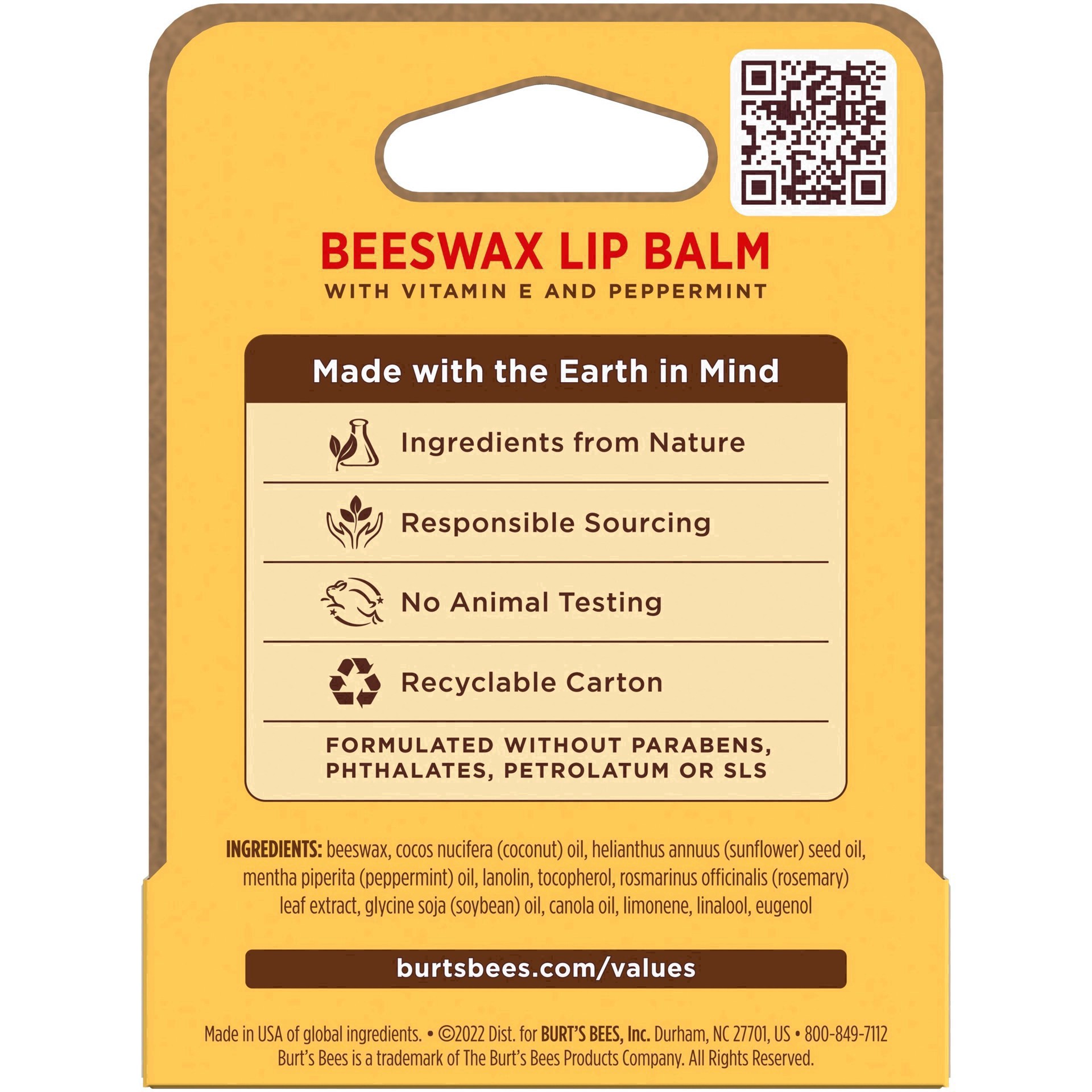 slide 116 of 212, Burt's Bees Beeswax Lip Balm 0.15 oz, 0.15 oz