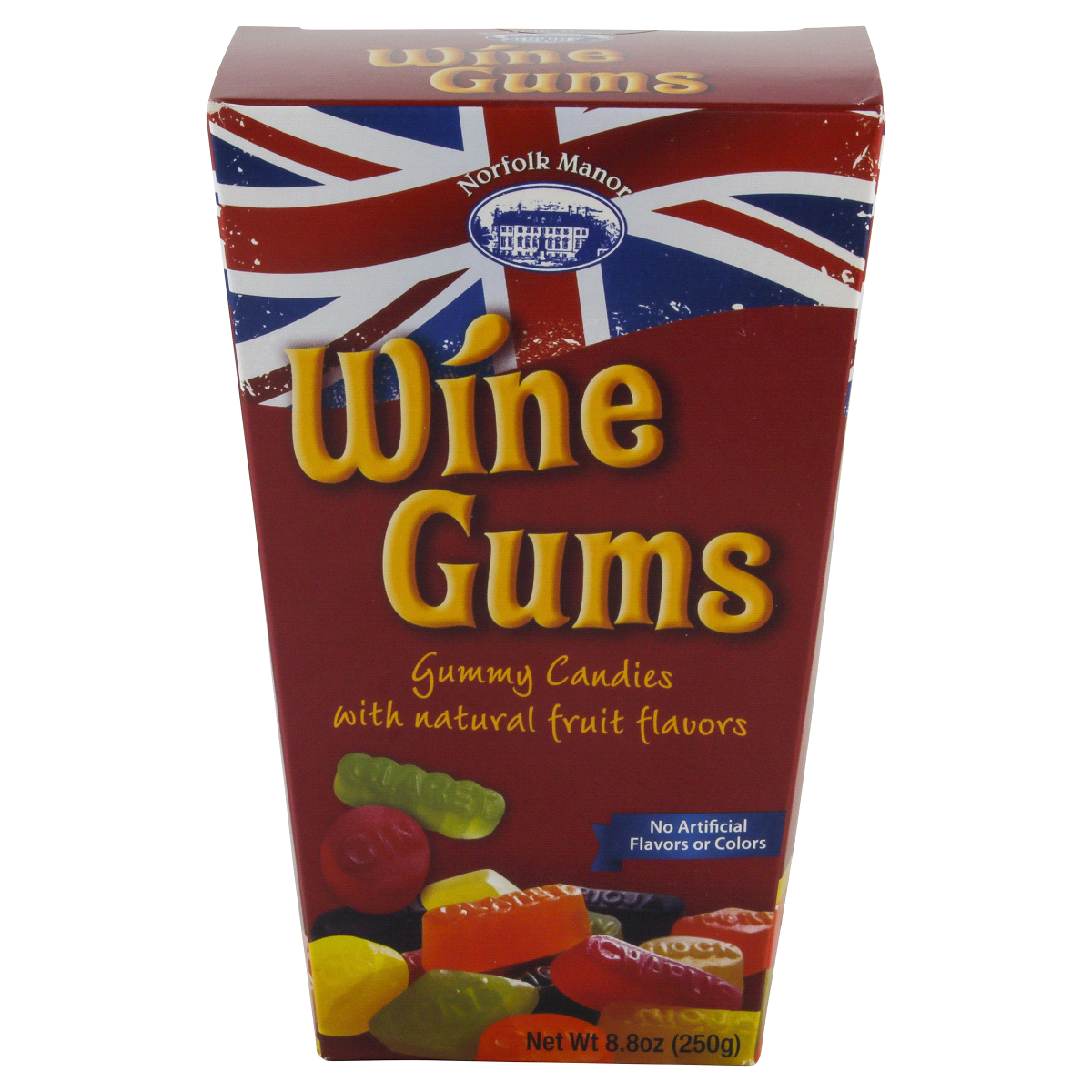 slide 1 of 13, Norfolk Manor Wine Gums, 8 oz