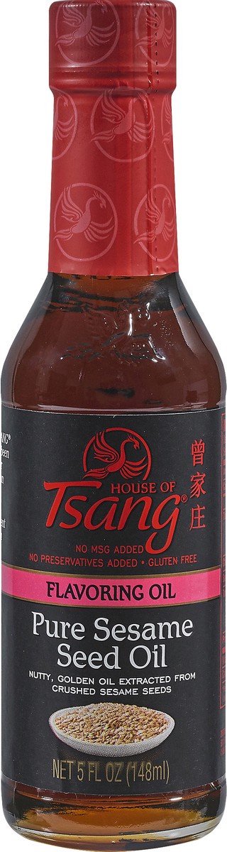 slide 1 of 5, House of Tsang Pure Sesame Seed Flavoring Oil 5 oz, 5 oz