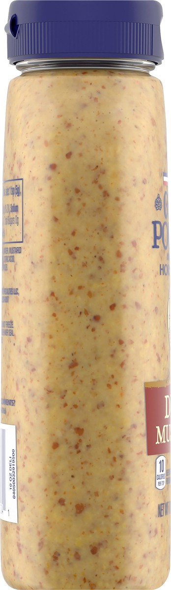 slide 8 of 14, Grey Poupon Deli Dijon Mustard with Horseradish, 10 oz. Bottle, 10 oz