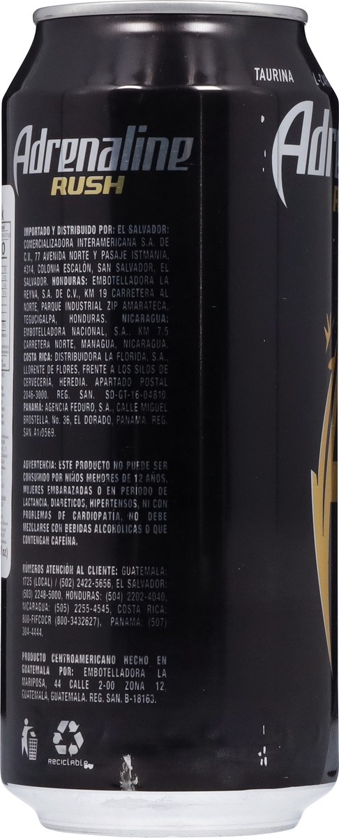 slide 12 of 13, Adrenaline Rush Passion Fruit Energy Drink- 16 fl oz, 16 fl oz