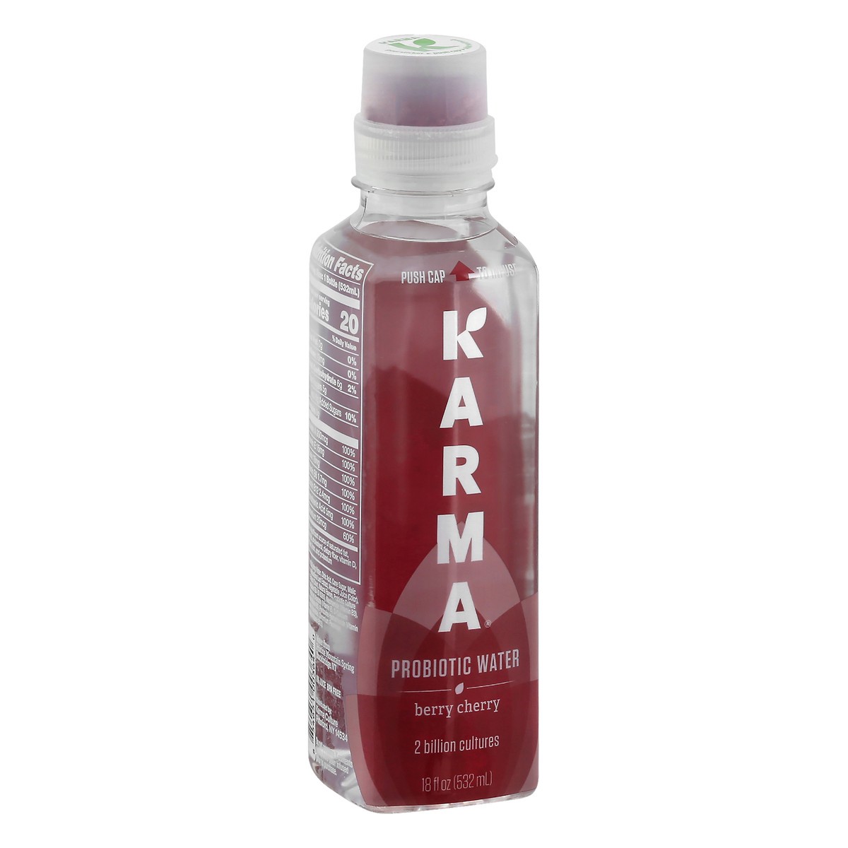 slide 9 of 13, Karma Berry Cherry Probiotic Water - 18 fl oz, 18 fl oz