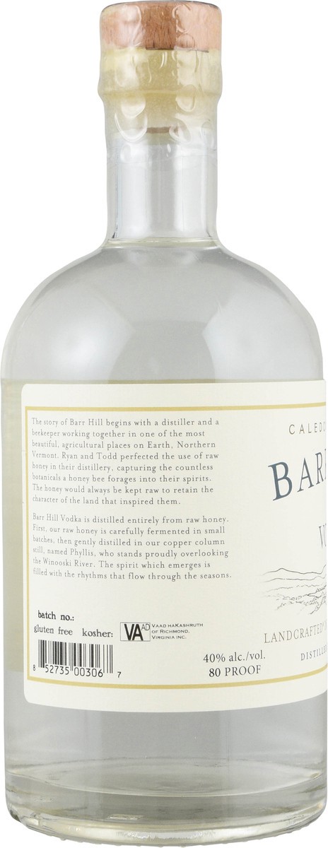 slide 13 of 13, Barr Hill Vodka, 750 ml