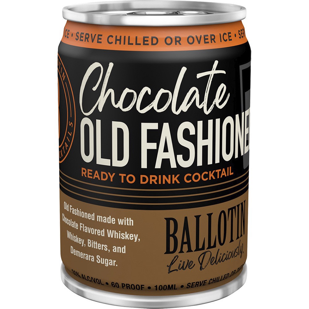 slide 1 of 1, Ballotin Craft Cocktails Ballotin Chocolate Old Fashioned, 100 ml