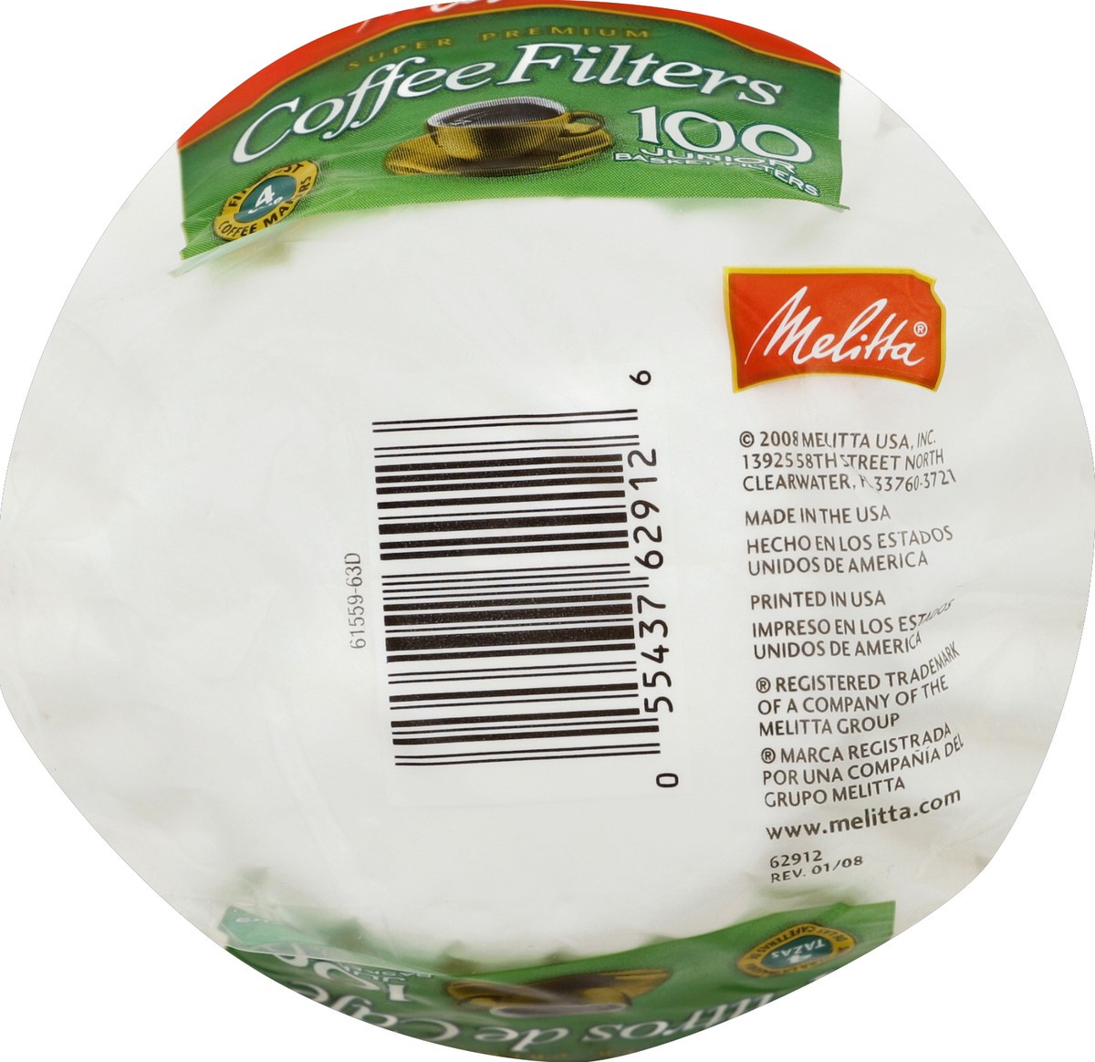 slide 2 of 6, Melitta Coffee Filters - 100 ct, 100 ct