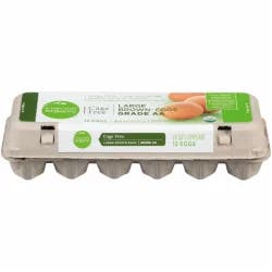 Simple Truth Organic Cage Free Large Brown Grade AA Eggs