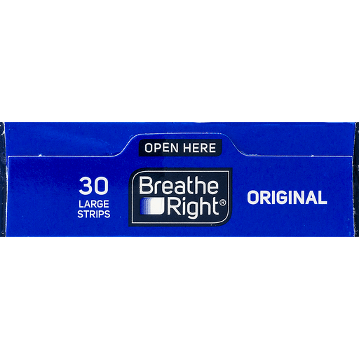 slide 8 of 8, Breathe Right Original Large Nasal Strips, Tan, 30 ct