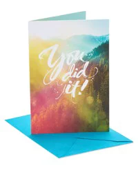 American Greetings Congratulations Card (You Did It)