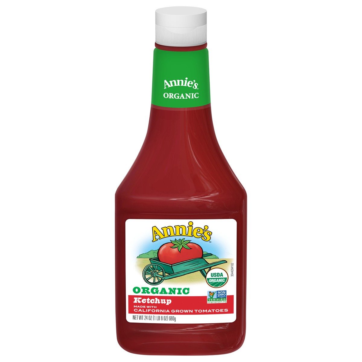slide 1 of 9, Annie's Organic Ketchup, Gluten Free, Certified USDA Organic, 24 oz, 24 oz