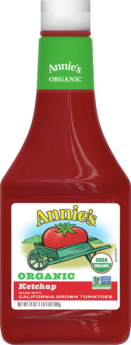 slide 3 of 9, Annie's Organic Ketchup, Gluten Free & USDA Certified Organic, 24 oz., 24 oz