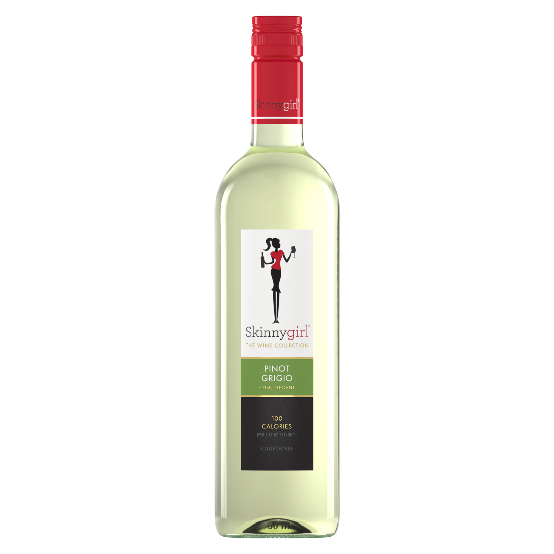 slide 2 of 2, Skinnygirl Pinot Grigio Wine 750 ml, 750 ml