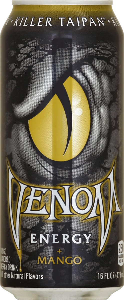 slide 1 of 5, Venom Energy Drink 16 oz, 16 fl oz