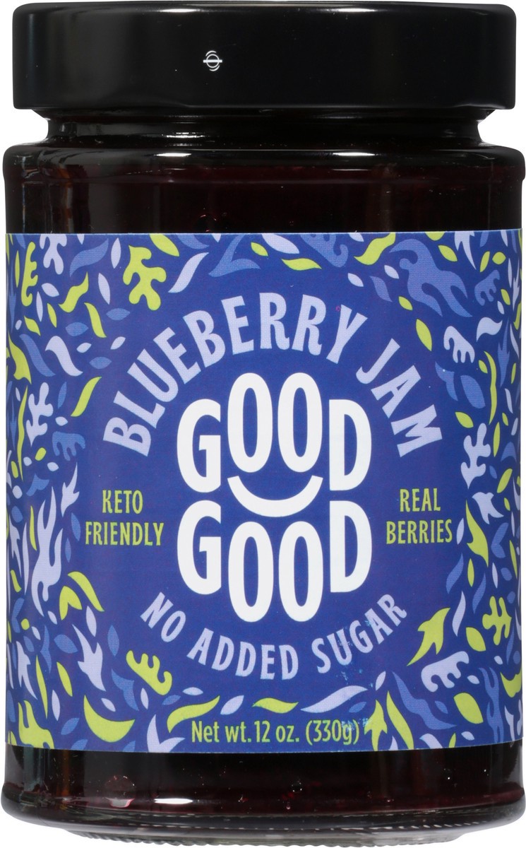 slide 13 of 14, Good Good Sweet Blueberry Jam, 12 oz