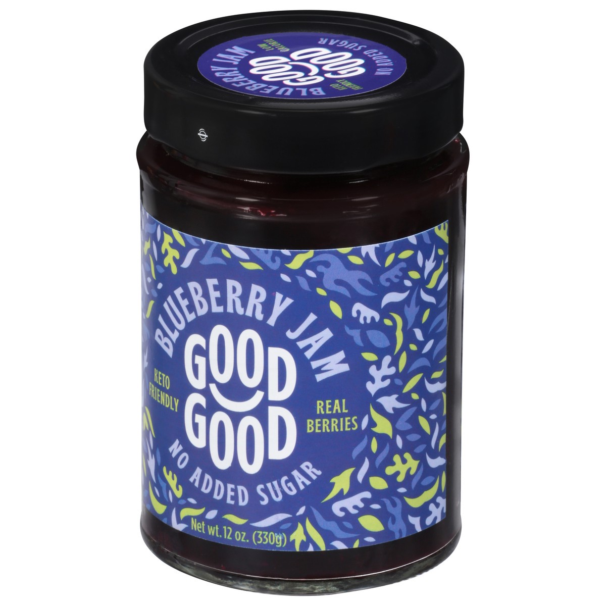 slide 3 of 14, Good Good Sweet Blueberry Jam, 12 oz