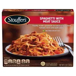 Stouffer's Spaghetti with Meat Sauce Frozen Meal