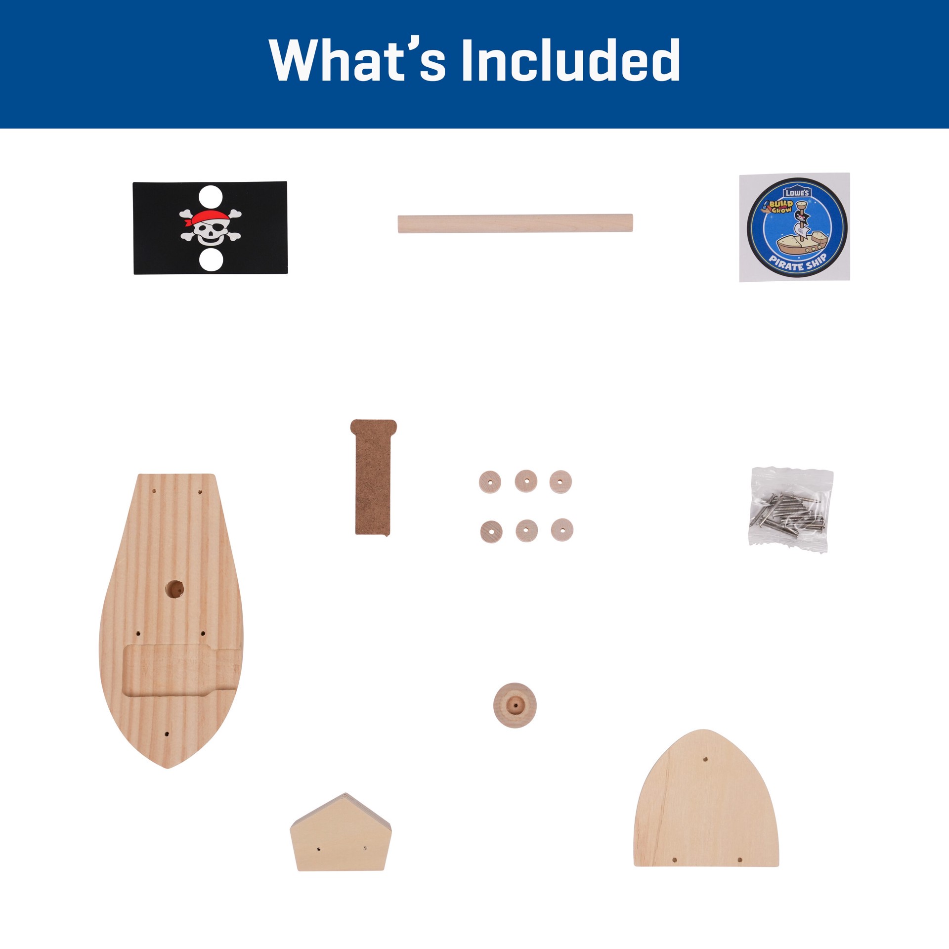 slide 2 of 6, Build and Grow Pirate Ship Kid's Project Kit, 1 ct