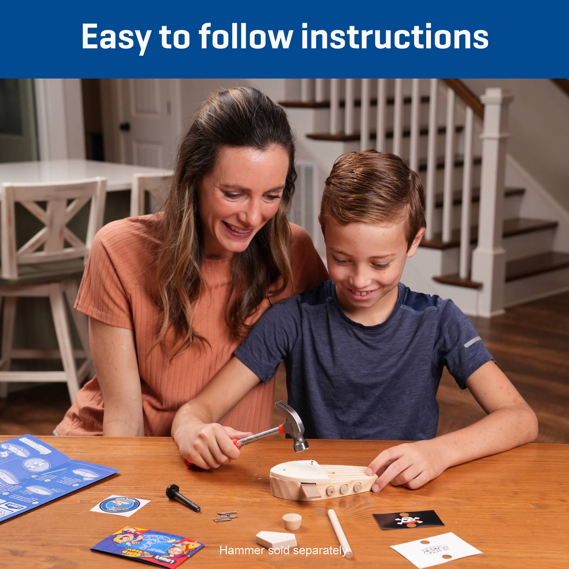 slide 5 of 6, Build and Grow Pirate Ship Kid's Project Kit, 1 ct